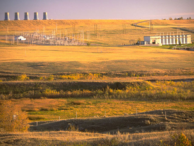 Switching station in field