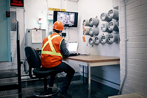 Employee testing meters